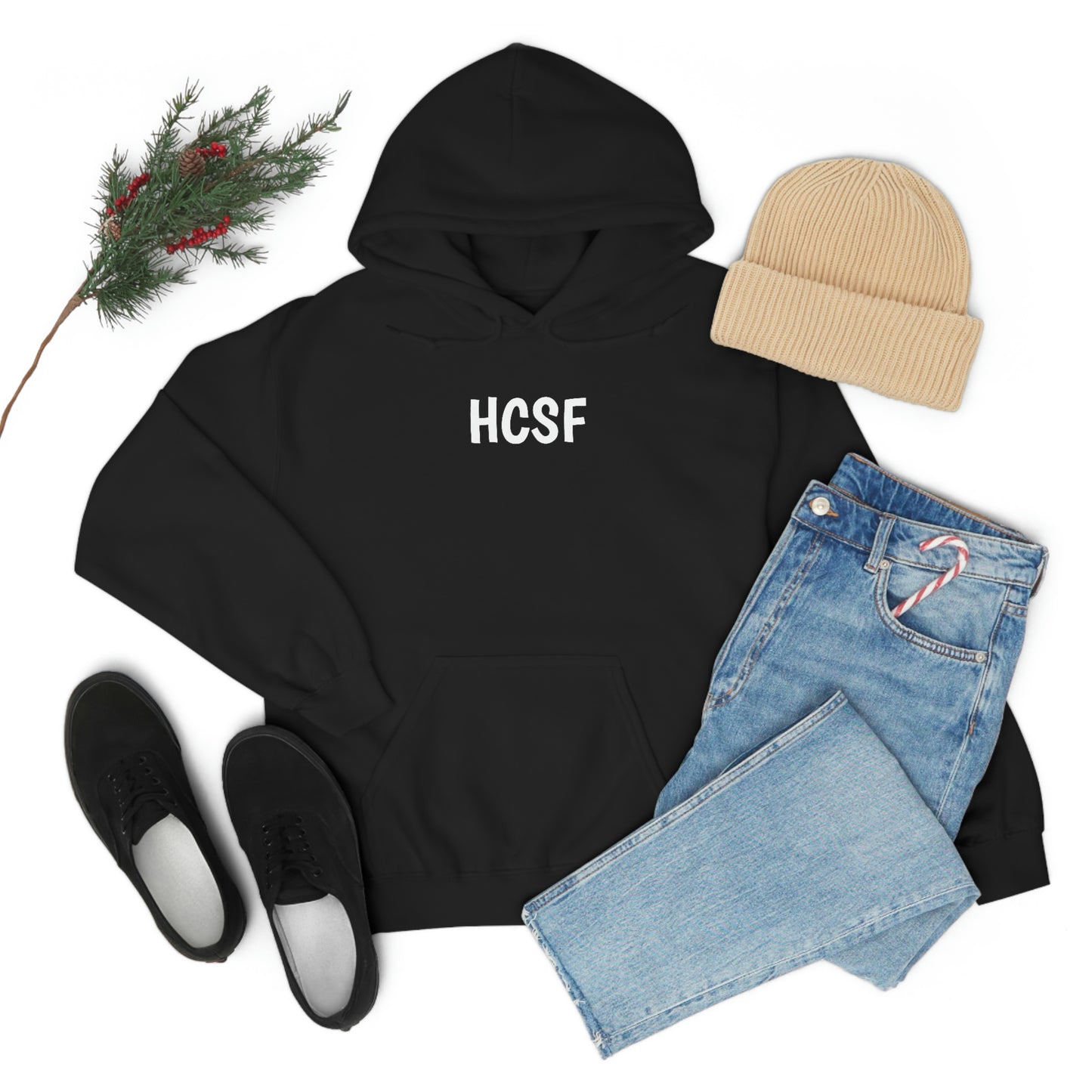 HCSF Hoodie Black