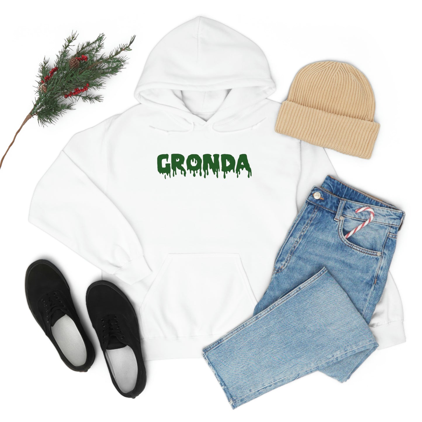 Gronda Mini Hoodie W/ Background