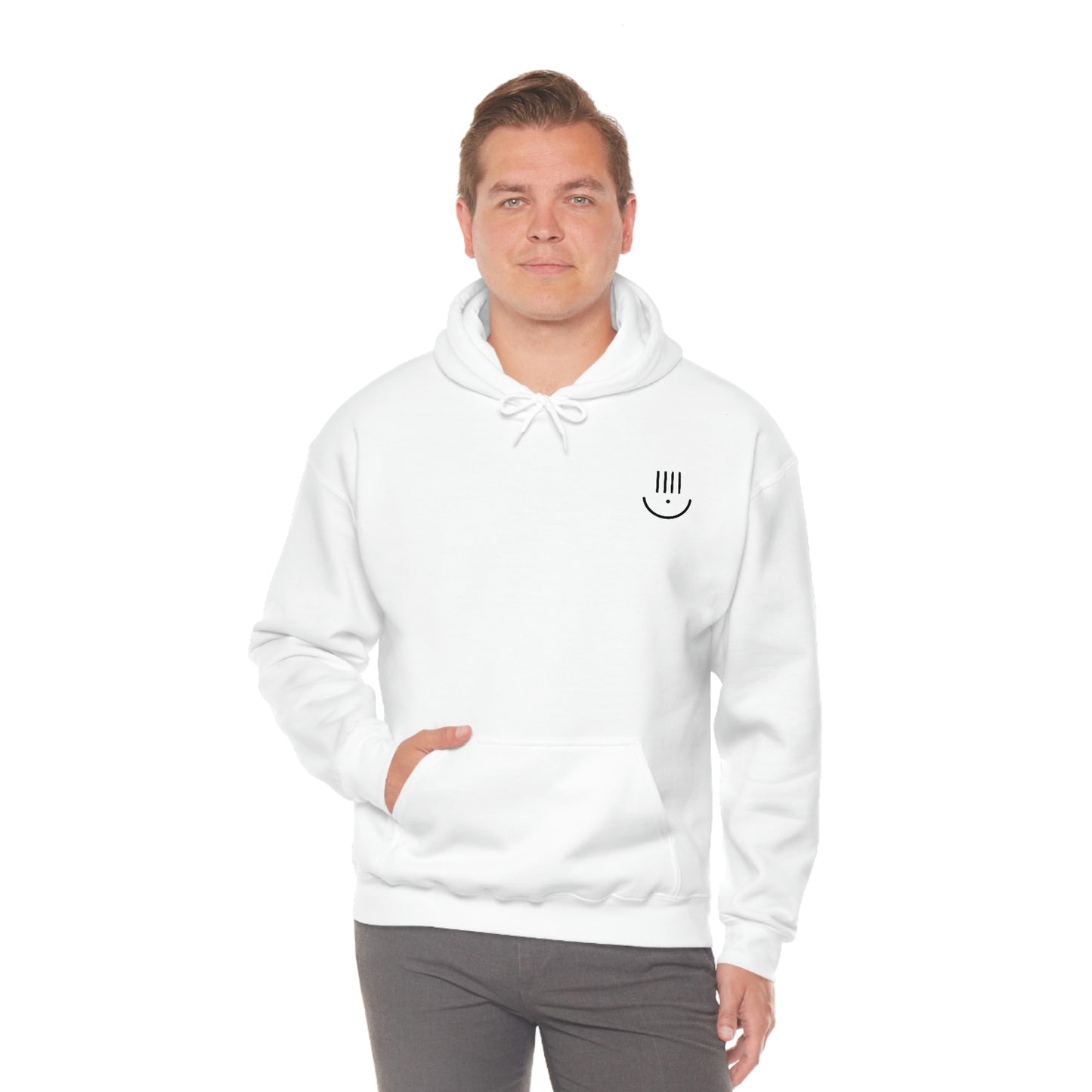 Gronda Manga Hoodie White