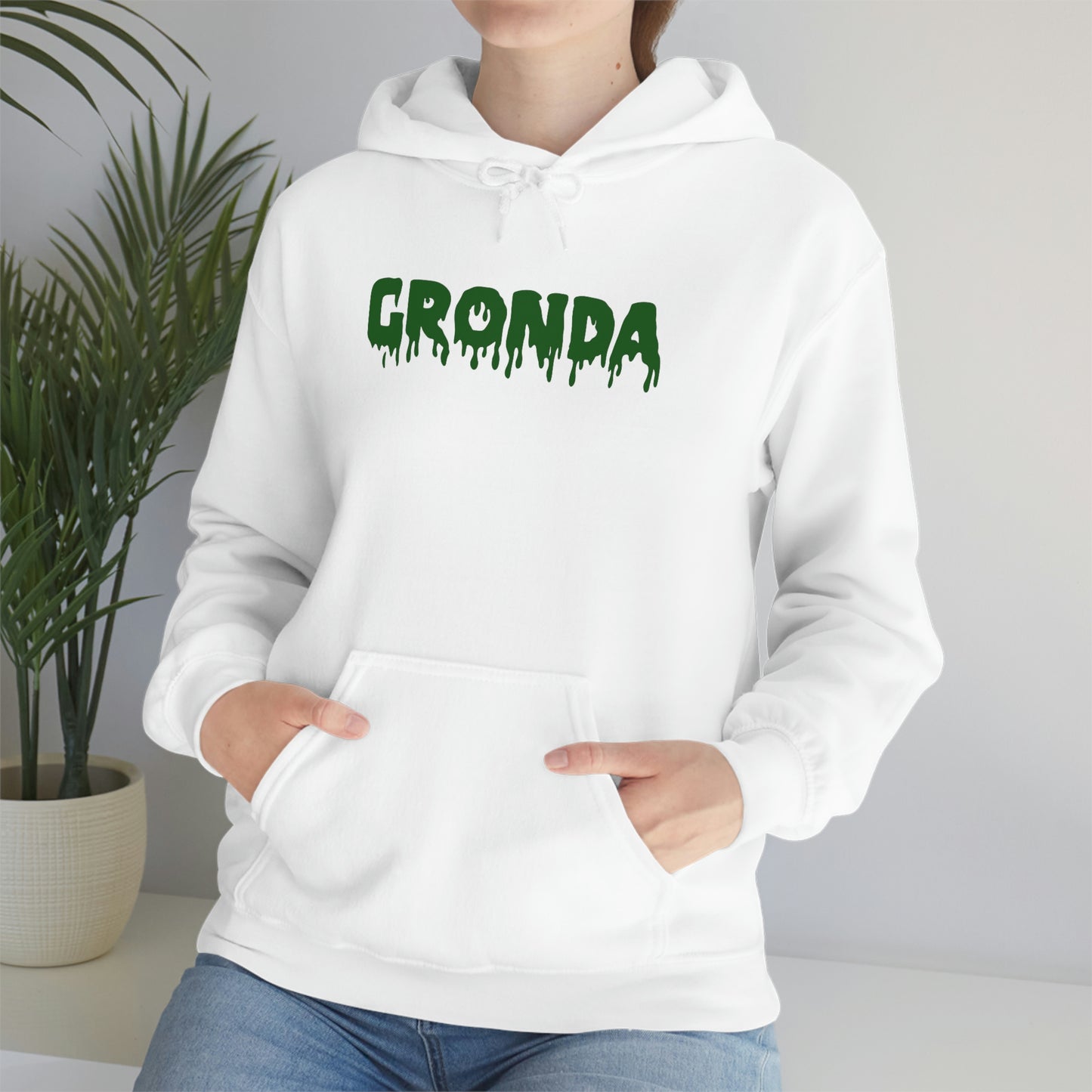 Gronda Mini Hoodie W/ Background