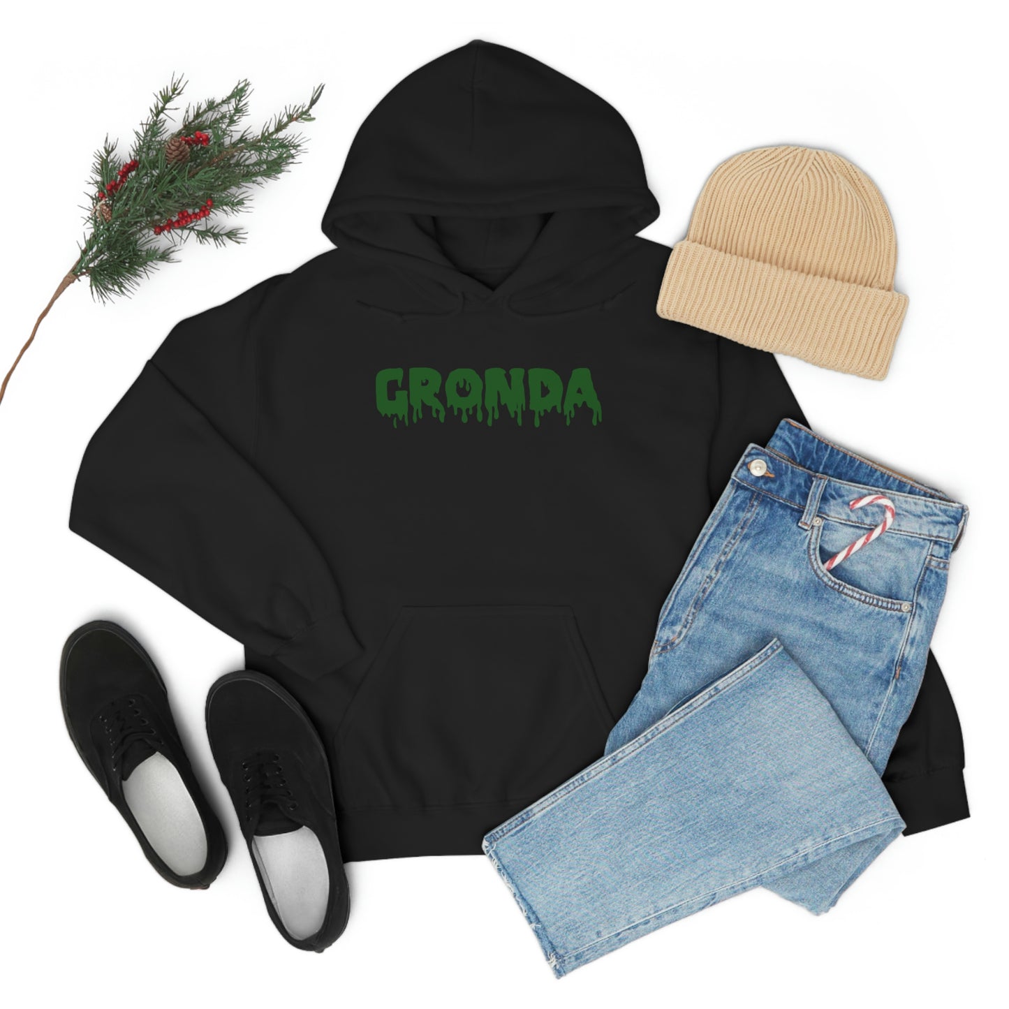 Gronda Mini Hoodie W/ Background