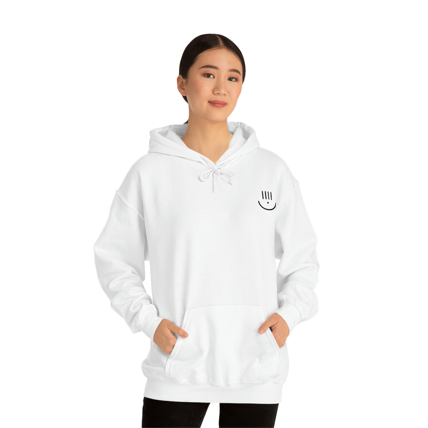 Gronda Manga Hoodie White