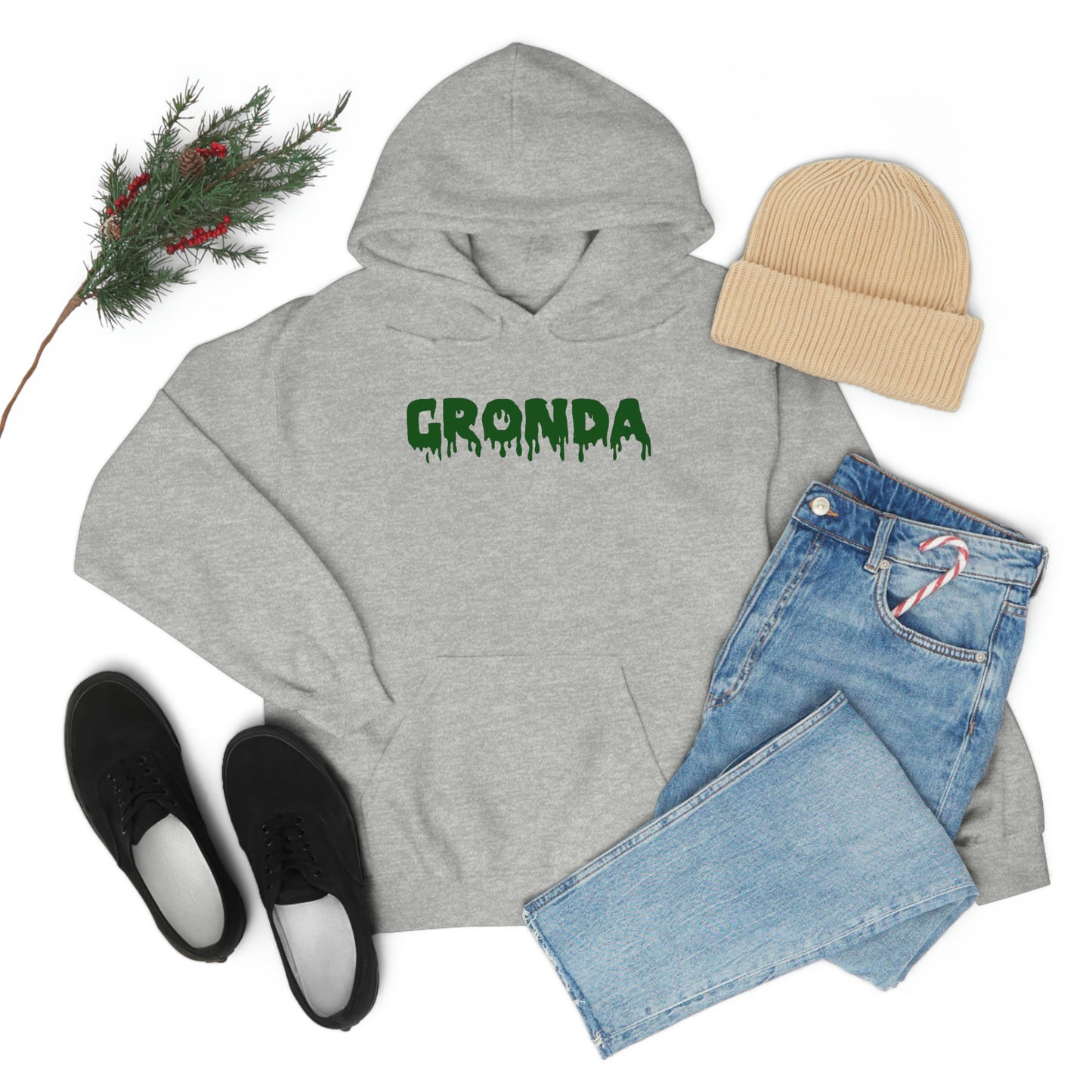 Gronda Mini Hoodie W/ Background